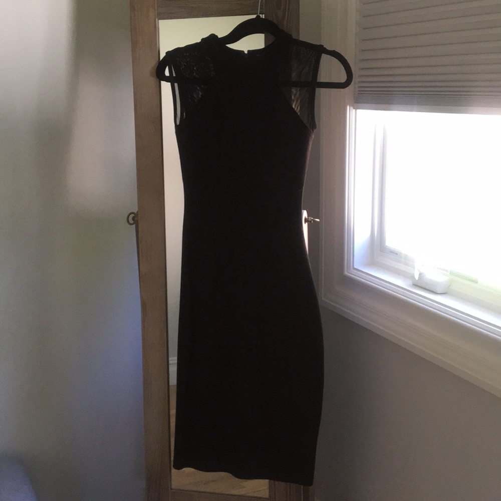 French Connection Black Cocktail Dress